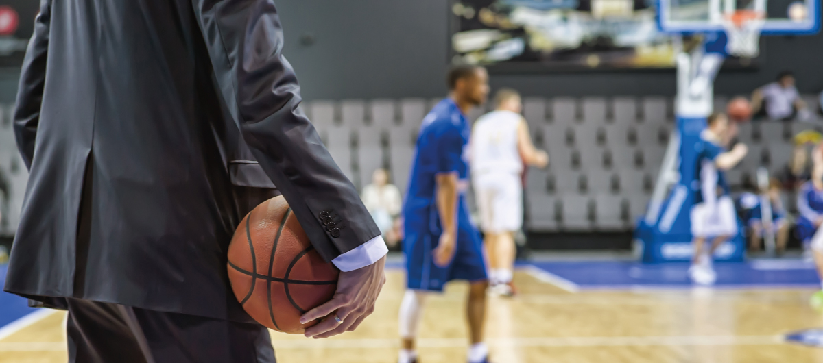 Estudiante de prácticas del Grado Superior en Baloncesto del Instituto de Enseñanzas Deportivas