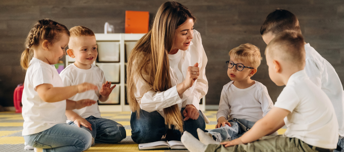 Estudiante de prácticas de FP del Ciclo Superior de FP de Educación Infantil